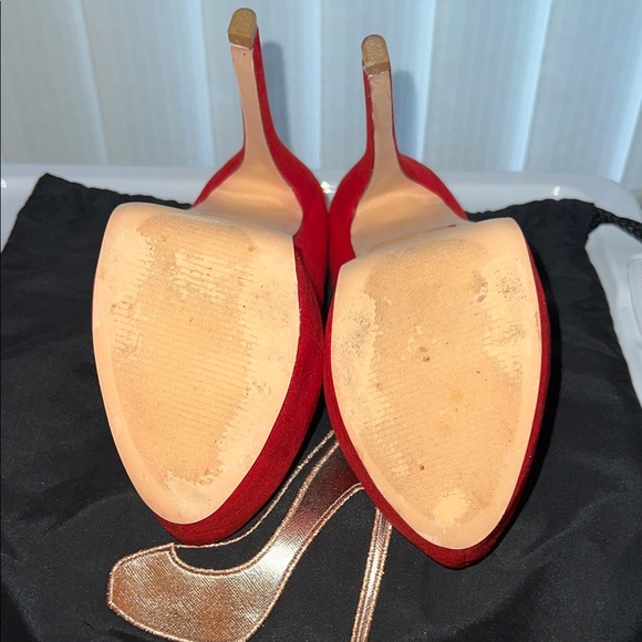 Weddington Way Red Platform Heels - Picture 6 of 11